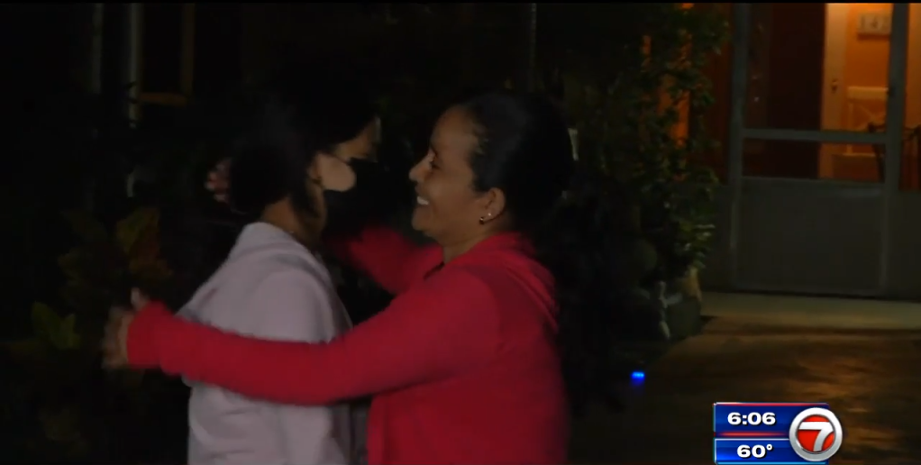 Adolescente desaparecida de North Miami Beach que fue encontrada en Carolina del Norte regresa a casa – WSVN 7News |  Noticias de Miami, Clima, Deportes