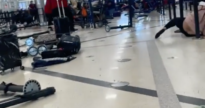 Caos en el aeropuerto de Atlanta: delincuente dispara accidentalmente un arma durante el control de seguridad y huye – National