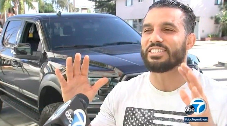 Dwayne Johnson entrega una camioneta personalizada al veterano de Culver City cuya historia personal «me tocó» – WSVN 7News |  Noticias de Miami, Clima, Deportes