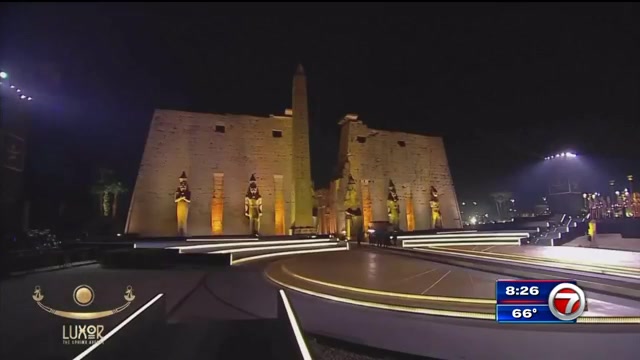 Egipto presenta la renovada Avenida de las Esfinges en Luxor – WSVN 7News |  Noticias de Miami, Clima, Deportes