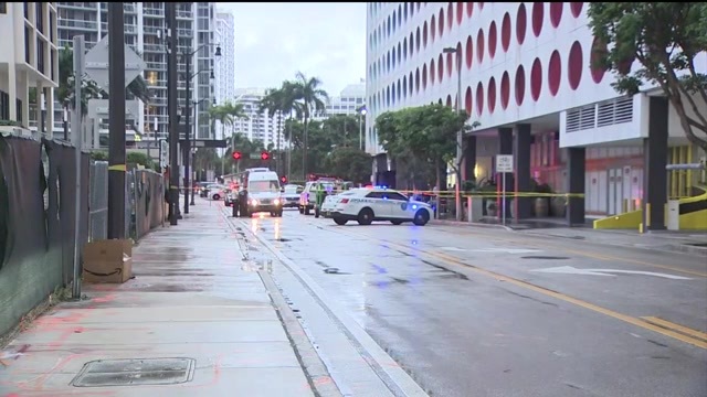Falsa alarma en Brickell después de que un paquete sospechoso resultara ser equipaje – WSVN 7News |  Noticias de Miami, Clima, Deportes