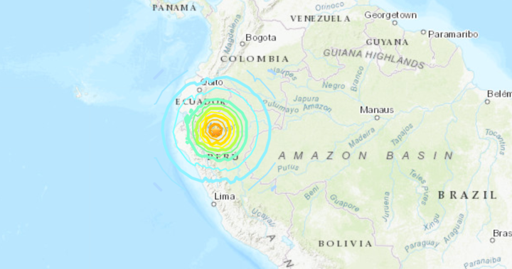 Sismo de magnitud 7.5 golpea norte de Perú y destruye iglesia histórica – National