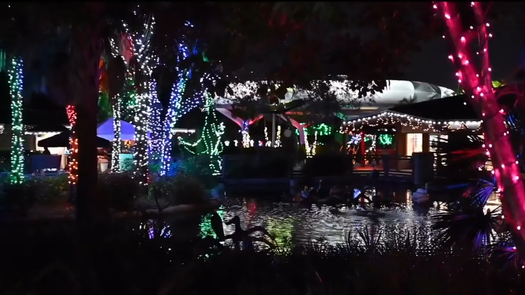 Zoo Miami arroja nueva luz sobre el espíritu navideño – con Zoo Lights Miami – WSVN 7News |  Noticias de Miami, Clima, Deportes