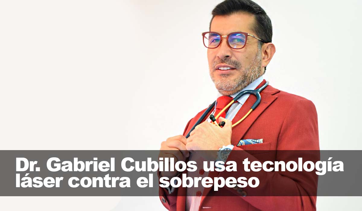 El Dr. Gabriel Cubillos emplea la tecnología láser para combatir la obesidad y el exceso de peso